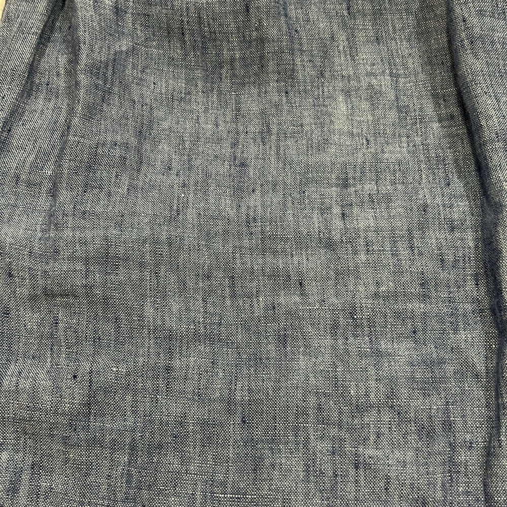 Flax blue light linen cropped pants size medium - Picture 10 of 10